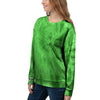 Green Tie Dye Women's Sweatshirt-grizzshop