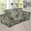 Grey And Green Camouflage Print Sofa Cover-grizzshop