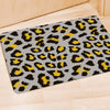 Grey Leopard Door Mat-grizzshop