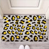 Grey Leopard Door Mat-grizzshop