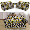 Grey Leopard Loveseat Cover-grizzshop