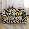 Grey Leopard Loveseat Cover-grizzshop