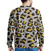 Grey Leopard Men's Sweatshirt-grizzshop