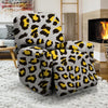 Grey Leopard Recliner Cover-grizzshop