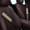 Grey Leopard Seat Belt Cover-grizzshop