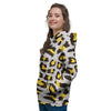 Grey Leopard Women's Hoodie-grizzshop