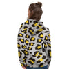 Grey Leopard Women's Hoodie-grizzshop