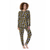 Grey Leopard Women's Pajamas-grizzshop