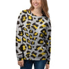 Grey Leopard Women's Sweatshirt-grizzshop