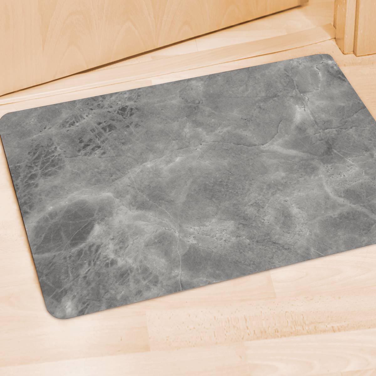 Grey Marble Door Mat-grizzshop