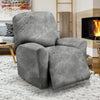 Grey Marble Recliner Cover-grizzshop