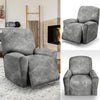 Grey Marble Recliner Cover-grizzshop