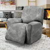 Grey Marble Recliner Cover-grizzshop