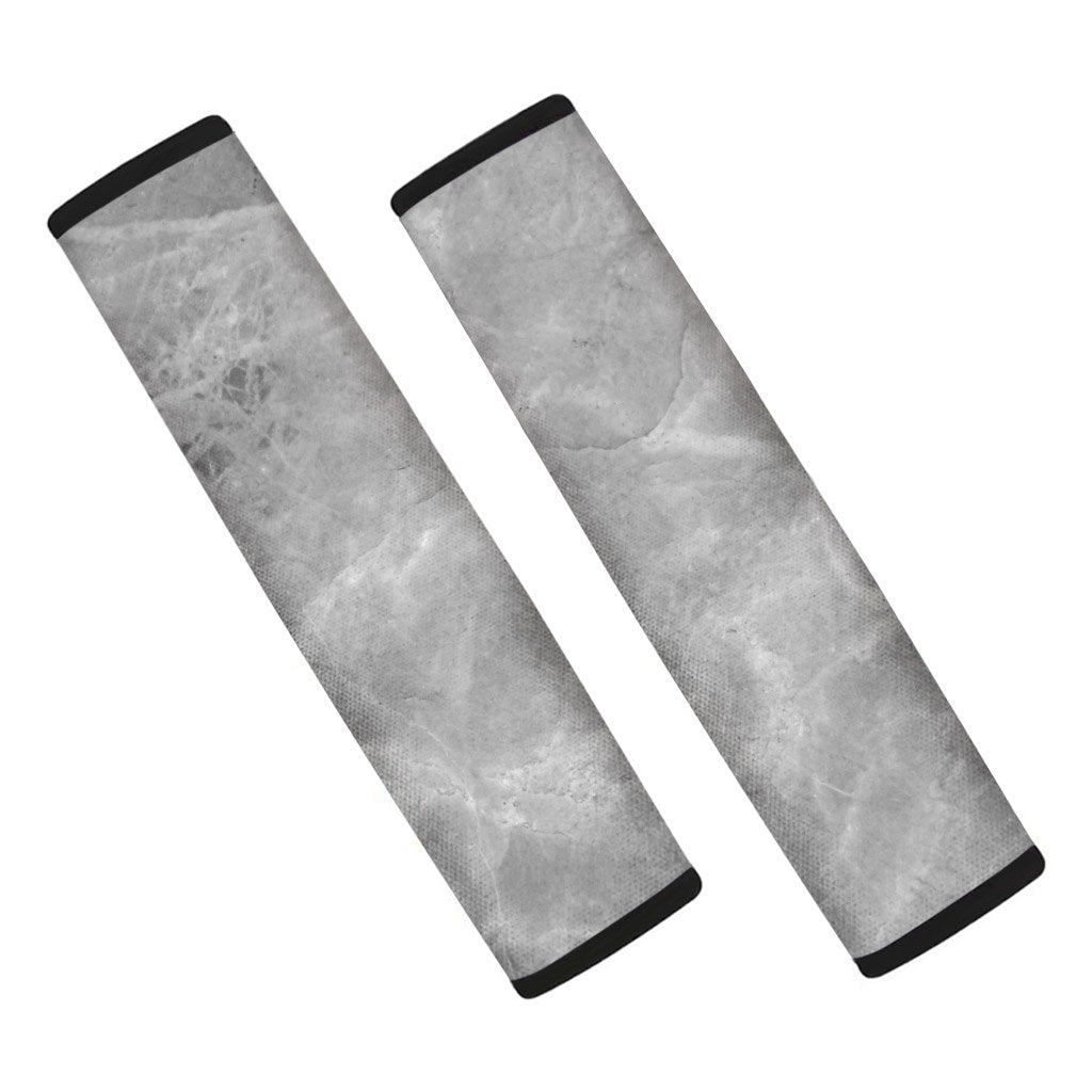 Grey Marble Seat Belt Cover-grizzshop