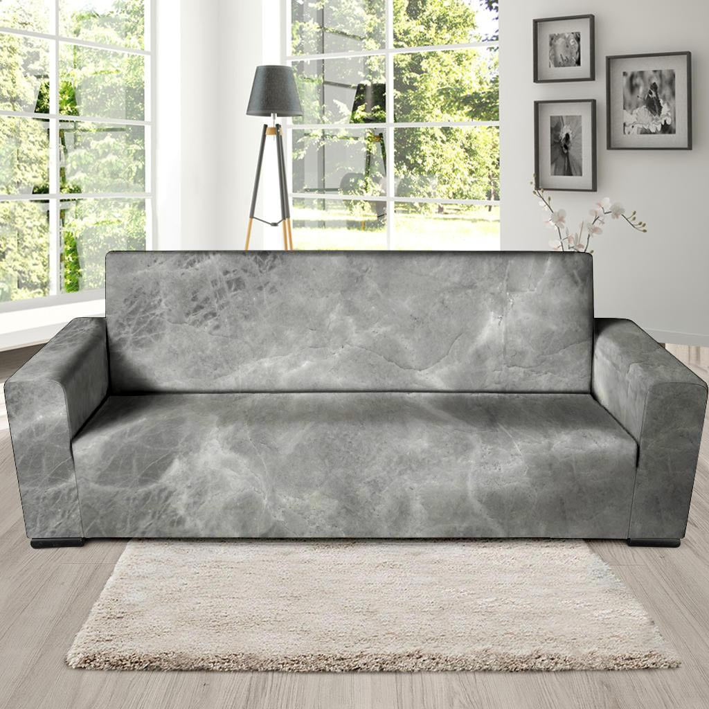 Grey Marble Sofa Cover-grizzshop