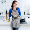 Grey Marble Women's Apron-grizzshop