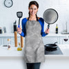 Grey Marble Women's Apron-grizzshop