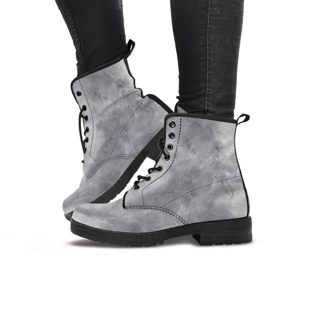 Grey Marble Women's Boots-grizzshop