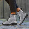 Grey Marble Women's Boots-grizzshop