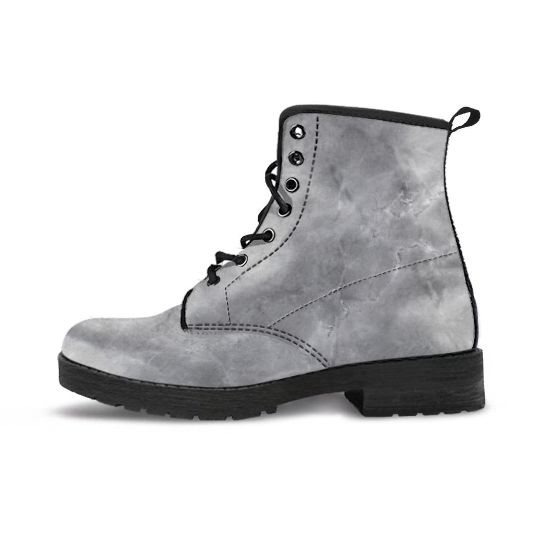 Grey Marble Women's Boots-grizzshop