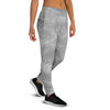 Grey Marble Women's Joggers-grizzshop