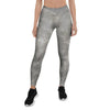 Grey Marble Women's Leggings-grizzshop