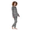 Grey Marble Women's Pajamas-grizzshop