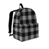 Grey Plaid Backpack-grizzshop