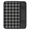 Grey Plaid Car Console Cover-grizzshop