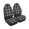 Grey Plaid Car Seat Covers-grizzshop