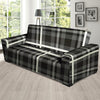 Grey Plaid Tartan Sofa Cover-grizzshop