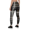 Grey Plaid Tartan Women's Leggings-grizzshop