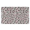 Grey and Pink Leopard Door Mat-grizzshop