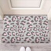 Grey and Pink Leopard Door Mat-grizzshop