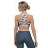 Grey and Pink Leopard Sports Bra-grizzshop