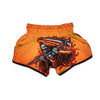 Grim Reaper And Fire Print Muay Thai Boxing Shorts-grizzshop