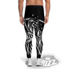 Grim Reaper Sad Print Men's Leggings-grizzshop