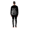 Grim Reaper Sad Print Men's Pajamas-grizzshop