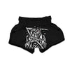 Grim Reaper Sad Print Muay Thai Boxing Shorts-grizzshop