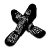 Grim Reaper Sad Print Muay Thai Shin Guards-grizzshop