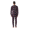 Grizz Bear Oldschool Tattoo Print Pattern Men's Pajamas-grizzshop