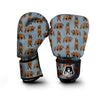 Grizzly Bear Print Pattern Boxing Gloves-grizzshop