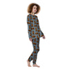 Grizzly Bear Print Pattern Women's Pajamas-grizzshop