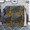 Grunge Geometric Triangle Blanket-grizzshop