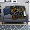 Grunge Geometric Triangle Blanket-grizzshop