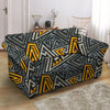 Grunge Geometric Triangle Loveseat Cover-grizzshop