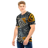 Grunge Geometric Triangle Men T Shirt-grizzshop