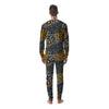 Grunge Geometric Triangle Men's Pajamas-grizzshop