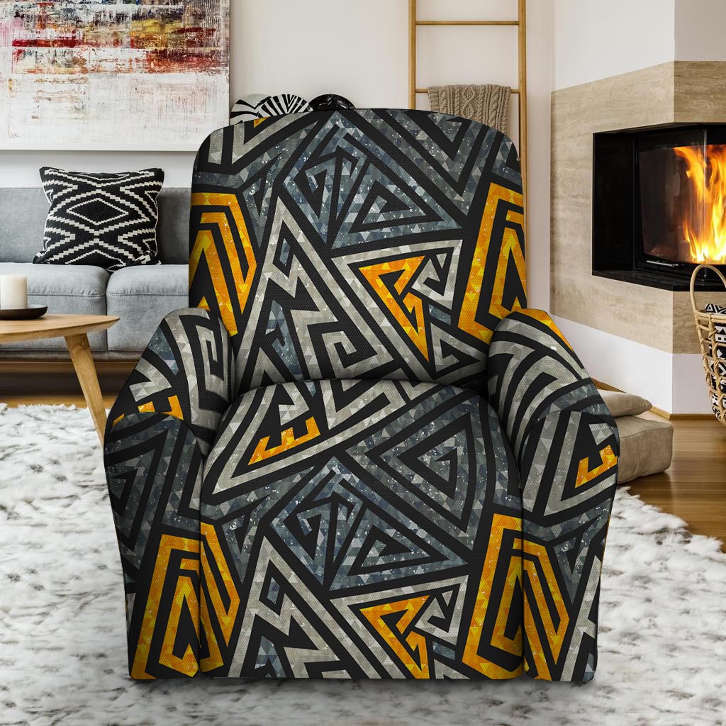 Grunge Geometric Triangle Recliner Cover-grizzshop