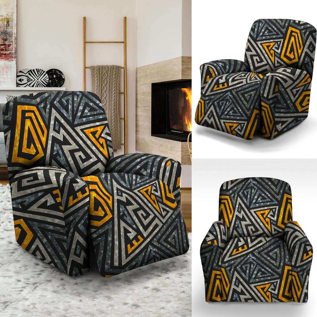 Grunge Geometric Triangle Recliner Cover-grizzshop